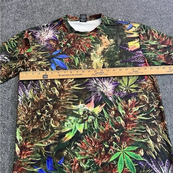 Ganjaflage Shirt Large High Fashion EUC Festival Hip Hop 420